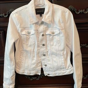 Banana Republic jacket size S white color
